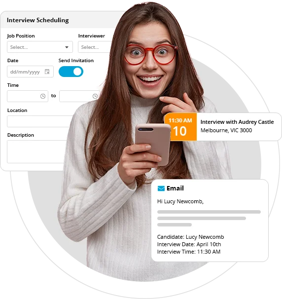 Interview Scheduling via a Recruitment Management System