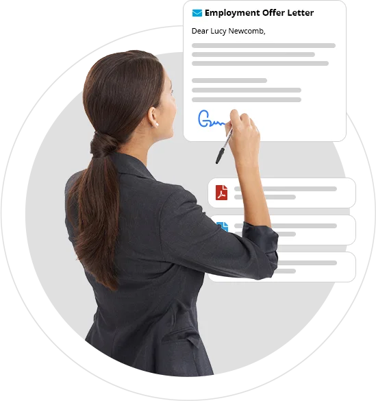 Offer and Acceptance managed by a Recruitment Management System