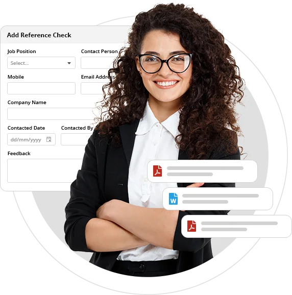 Reference Checks in a Recruitment Management Software