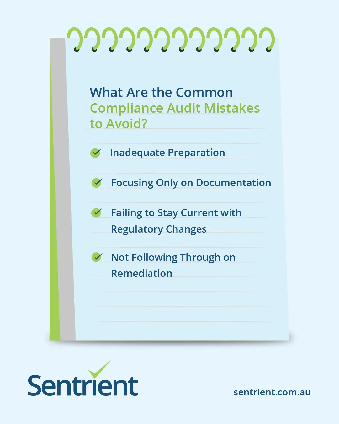 The Ultimate Compliance Audit Checklist for Australian Businesses 2 What Are the Common Compliance Audit Mistakes to Avoid