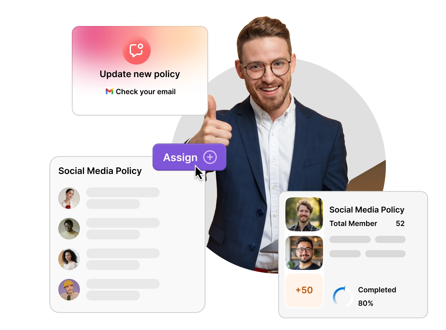 Enrol Staff And Assign Ownership