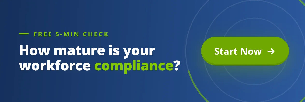 Workforce Compliance & Governance Maturity Assessment