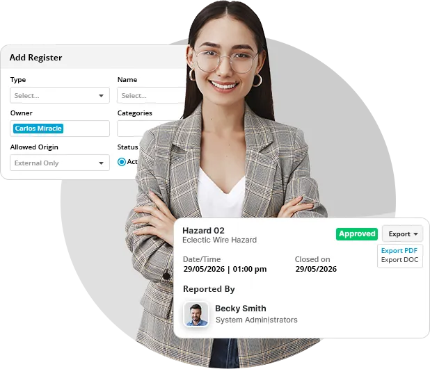 Incident management dashboard showing owner assignment and responsibility tracking