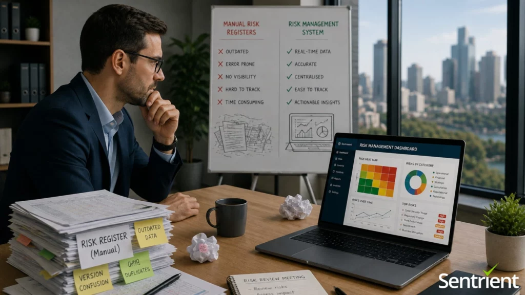 Why Manual Risk Registers Fail: Use A Risk Management System