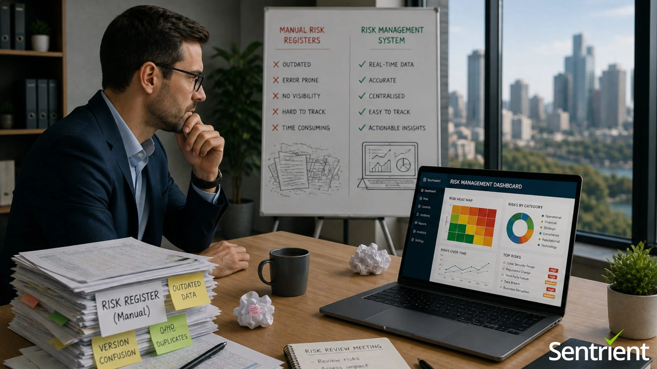 Why Manual Risk Registers Fail: Use A Risk Management System